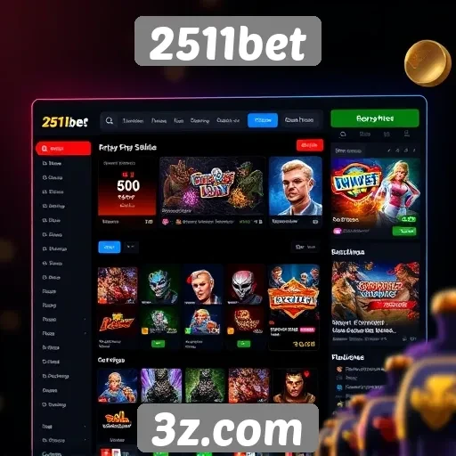Estudo sobre a interface do usuário do 2511bet