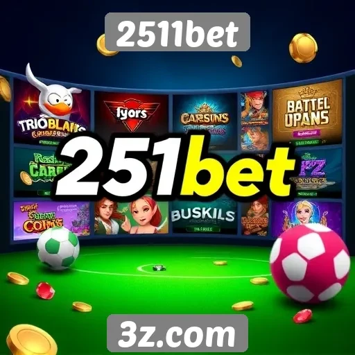 Variedade de jogos disponíveis no 2511bet